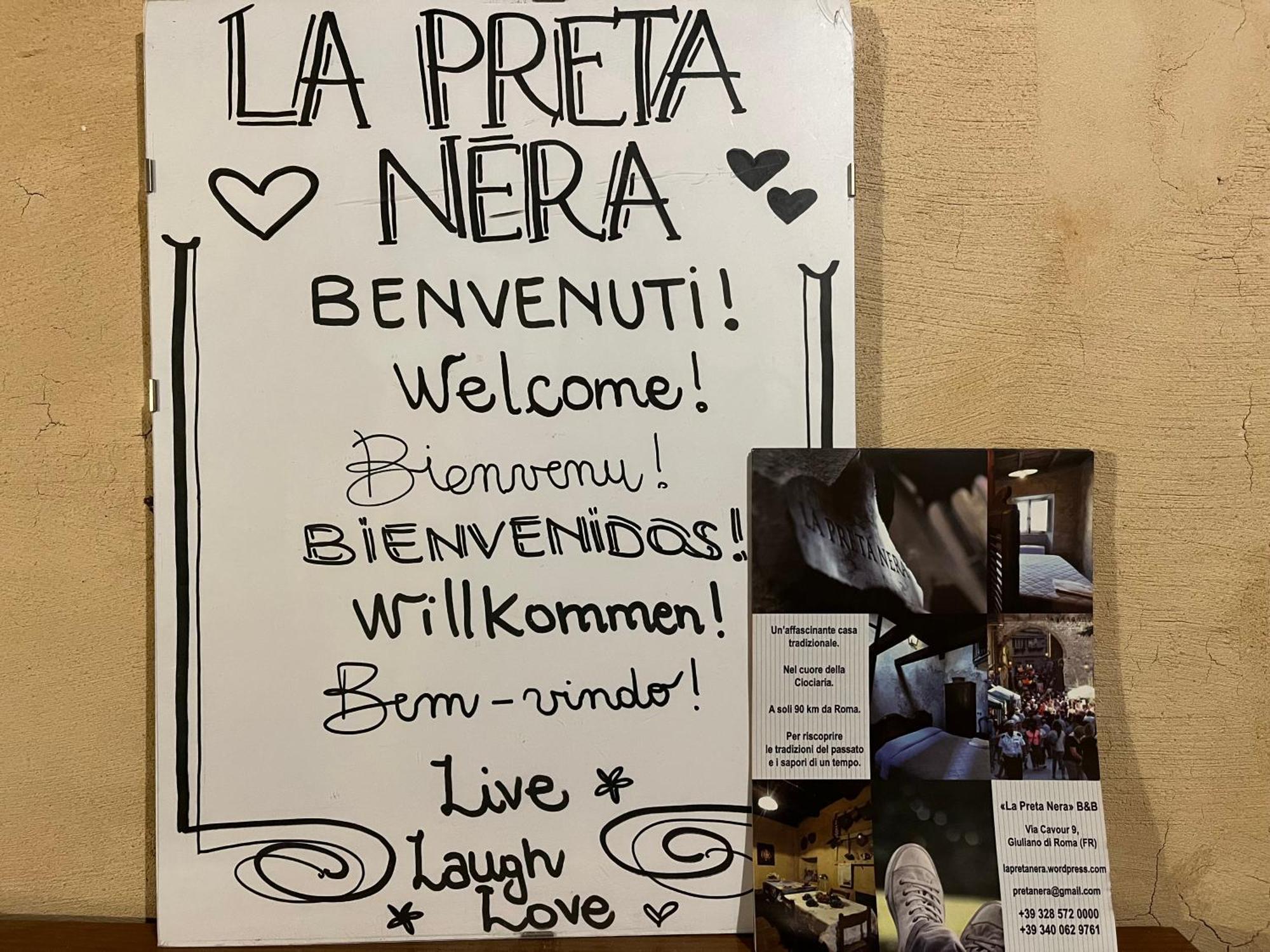 La Preta Nera Bed & Breakfast Giuliano di Roma Dış mekan fotoğraf